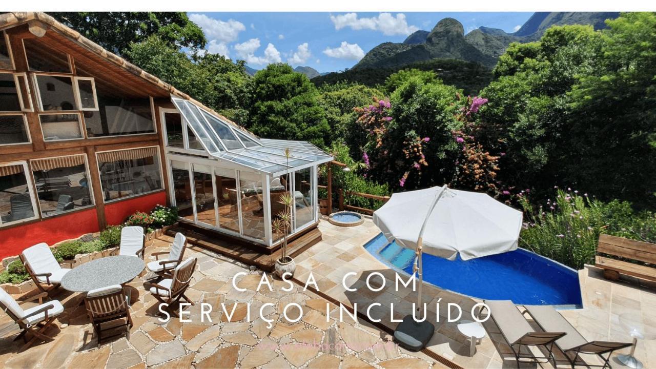 Casa Maria Comprida, Servico Incluido, Linda Vista Petrópolis Eksteriør bilde