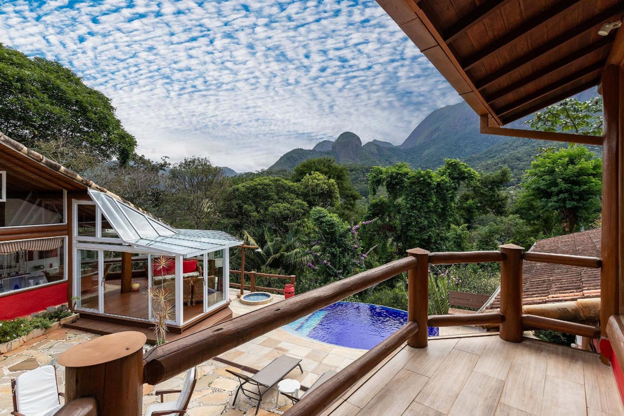 Casa Maria Comprida, Servico Incluido, Linda Vista Petrópolis Eksteriør bilde